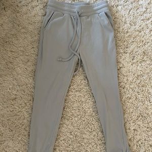 Gray joggers